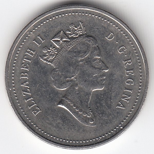 Канада 5 центов 1994 год