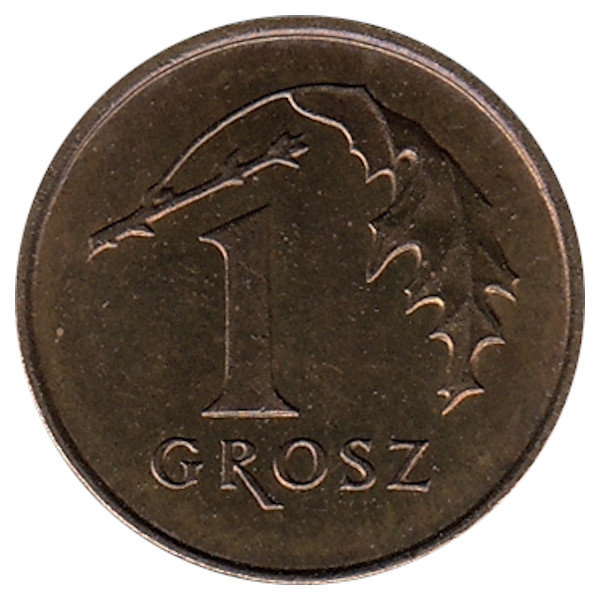 Польша 1 грош 1997 год
