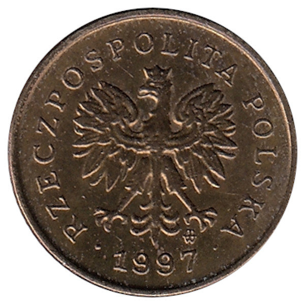 Польша 1 грош 1997 год