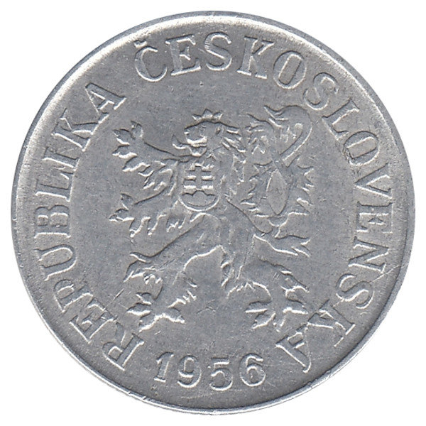 Чехословакия 10 геллеров 1956 год