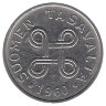 Финляндия 1 марка 1960 год 