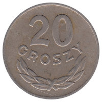 Польша 20 грошей 1949 год (VF)