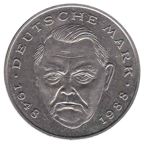 ФРГ 2 марки 1989 год (D)