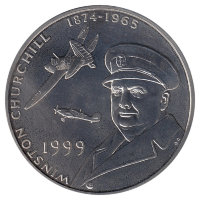 Тристан-да-Кунья 50 пенсов 1999 год