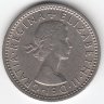 Великобритания 6 пенсов 1962 год