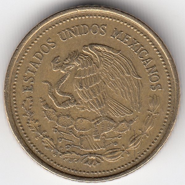 Мексика 20 песо 1985 год