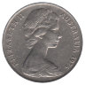 Австралия 20 центов 1976 год