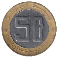 Алжир 50 динаров 2009 год