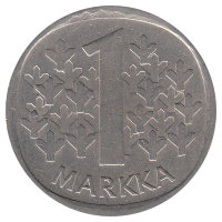 Финляндия 1 марка 1979 год