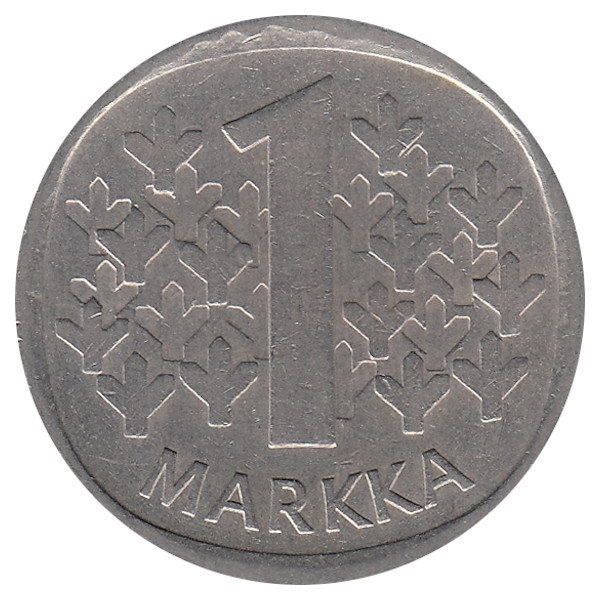 Финляндия 1 марка 1979 год