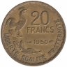 Франция 20 франков 1950 год «GEORGES GUIRAUD»