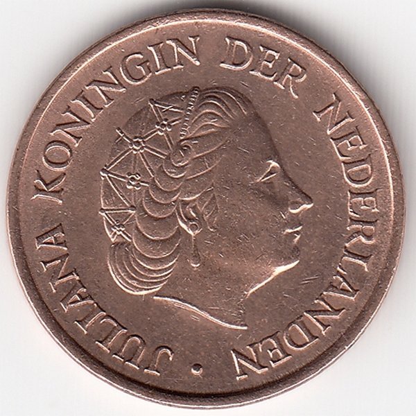 Нидерланды 5 центов 1975 год
