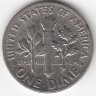 США 10 центов 1976 год 