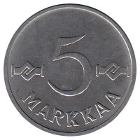 Финляндия 5 марок 1961 год 