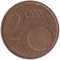 Франция 2 евроцента 1999 год