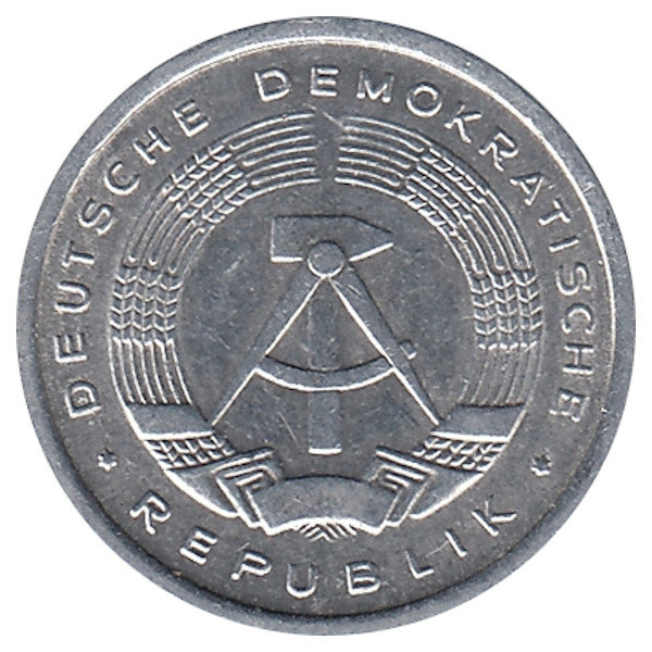 ГДР 1 пфенниг 1982 год 
