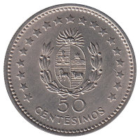 Уругвай 50 сентесимо 1960 год
