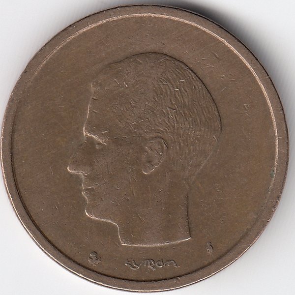 Бельгия (Belgique) 20 франков 1981 год