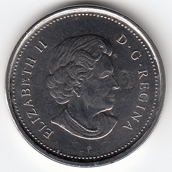 Канада 5 центов 2005 год