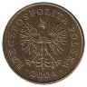 Польша 1 грош 2004 год