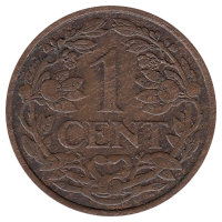 Нидерланды 1 цент 1925 год