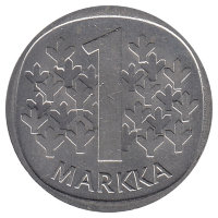 Финляндия 1 марка 1988 год
