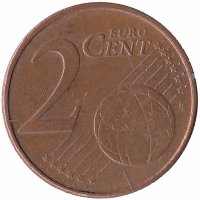 Люксембург 2 евроцента 2002 год