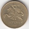 Литва 20 центов 1998 год