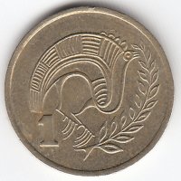Кипр 1 цент 1983 год