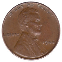 США 1 цент 1946 год