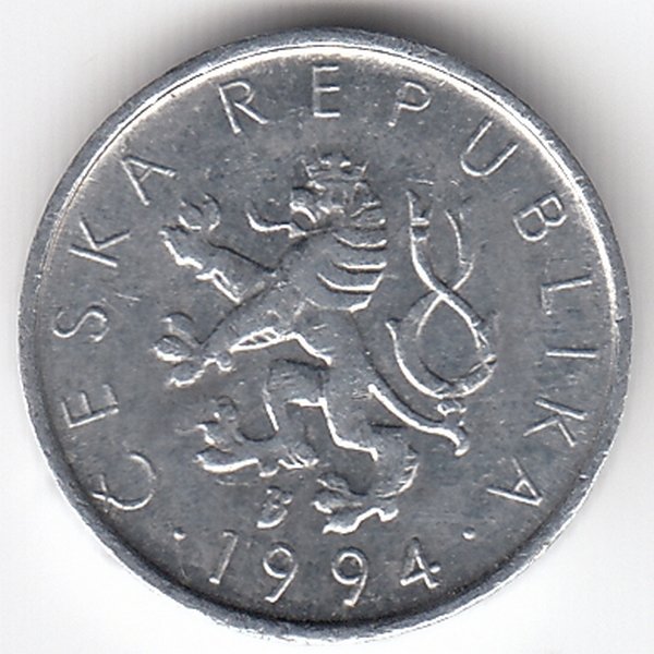 Чехия 10 геллеров 1994 год