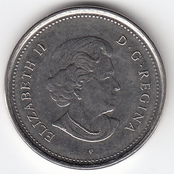 Канада 5 центов 2004 год