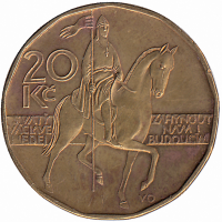 Чехия 20 крон 2015 год