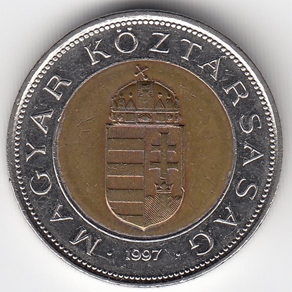 Венгрия 100 форинтов 1997 год