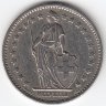 Швейцария 1 франк 1982 год