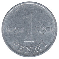 Финляндия 1 пенни 1970 год
