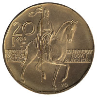 Чехия 20 крон 2004 год (UNC)