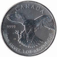 Канада 5 долларов 2014 год (Сапсан) PROOF