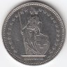 Швейцария 1 франк 1986 год