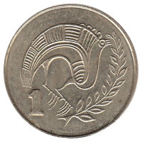 Кипр 1 цент 2004 год