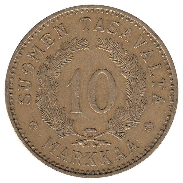 Финляндия 10 марок 1931 год 