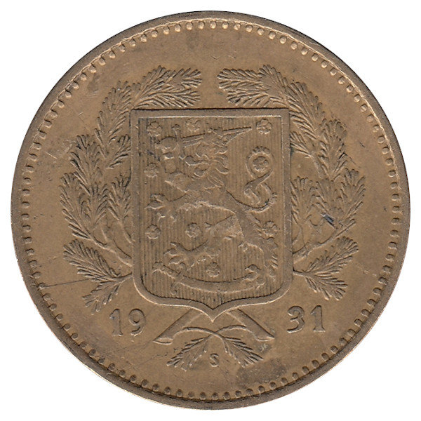 Финляндия 10 марок 1931 год 