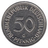 ФРГ 50 пфеннигов 1991 год (G)