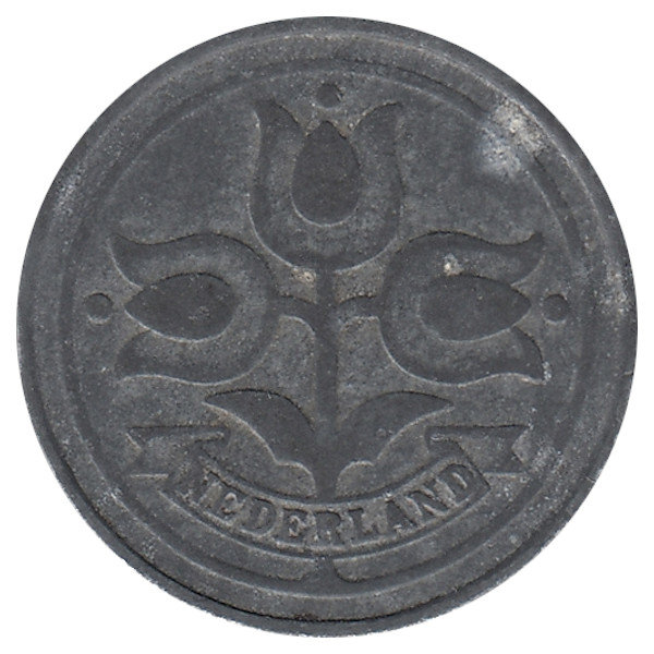 Нидерланды 10 центов 1942 год