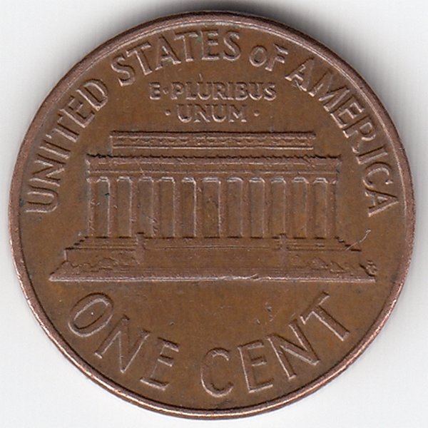 США 1 цент 1961 год 
