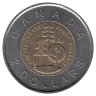 Канада 2 доллара 2011 год (UNC)