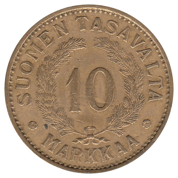 Финляндия 10 марок 1936 год 