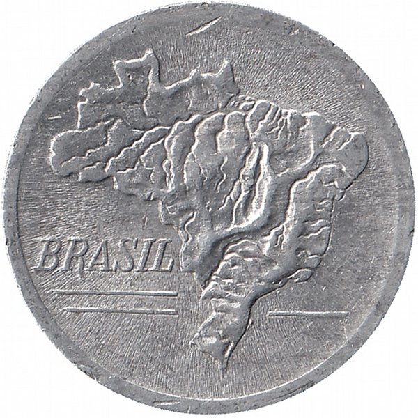 Бразилия 10 крузейро 1965 год