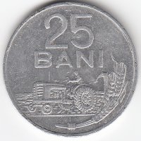 Румыния 25 бань 1982 год