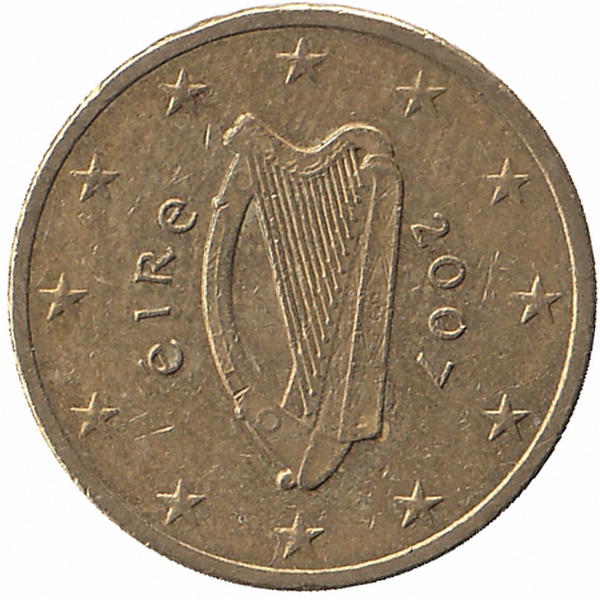 Ирландия 10 евроцентов 2007 год